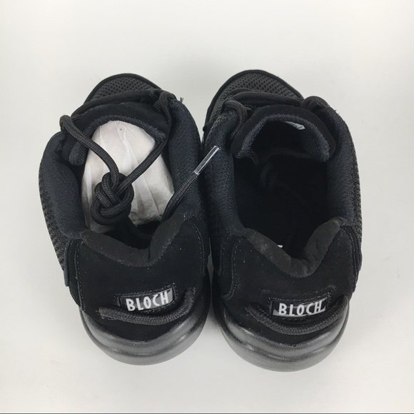 Bloch Women's Boost DRT Black Suede Mesh Split Sole Dance Sneakers Shoes 6.5 - Picture 5 of 8